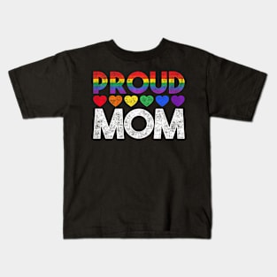 Proud Mom Lgbt Kids T-Shirt